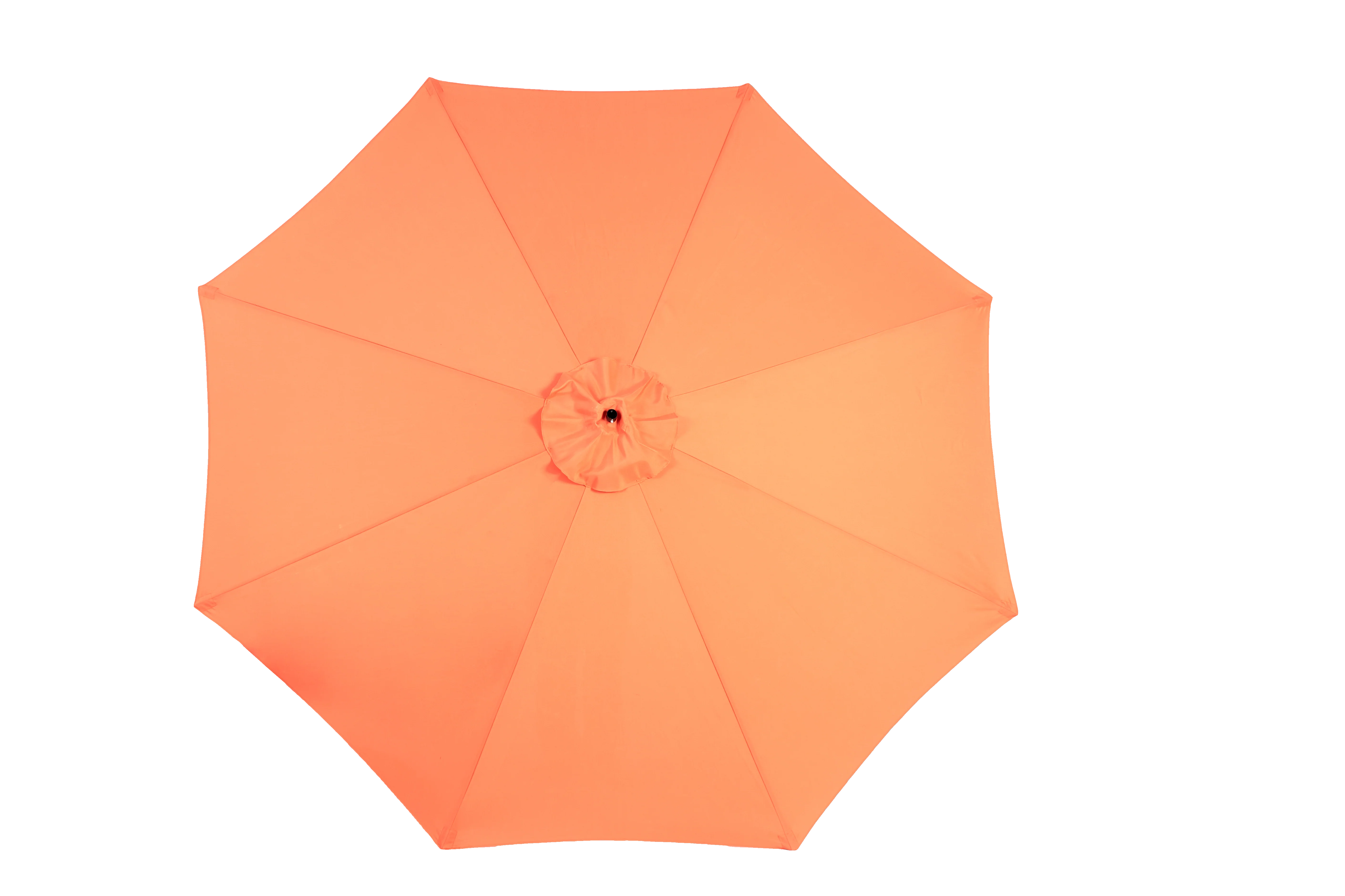 14.8 Ft Double Sided Outdoor Umbrella, Rectangular Large with Crank, Orange - Image 18