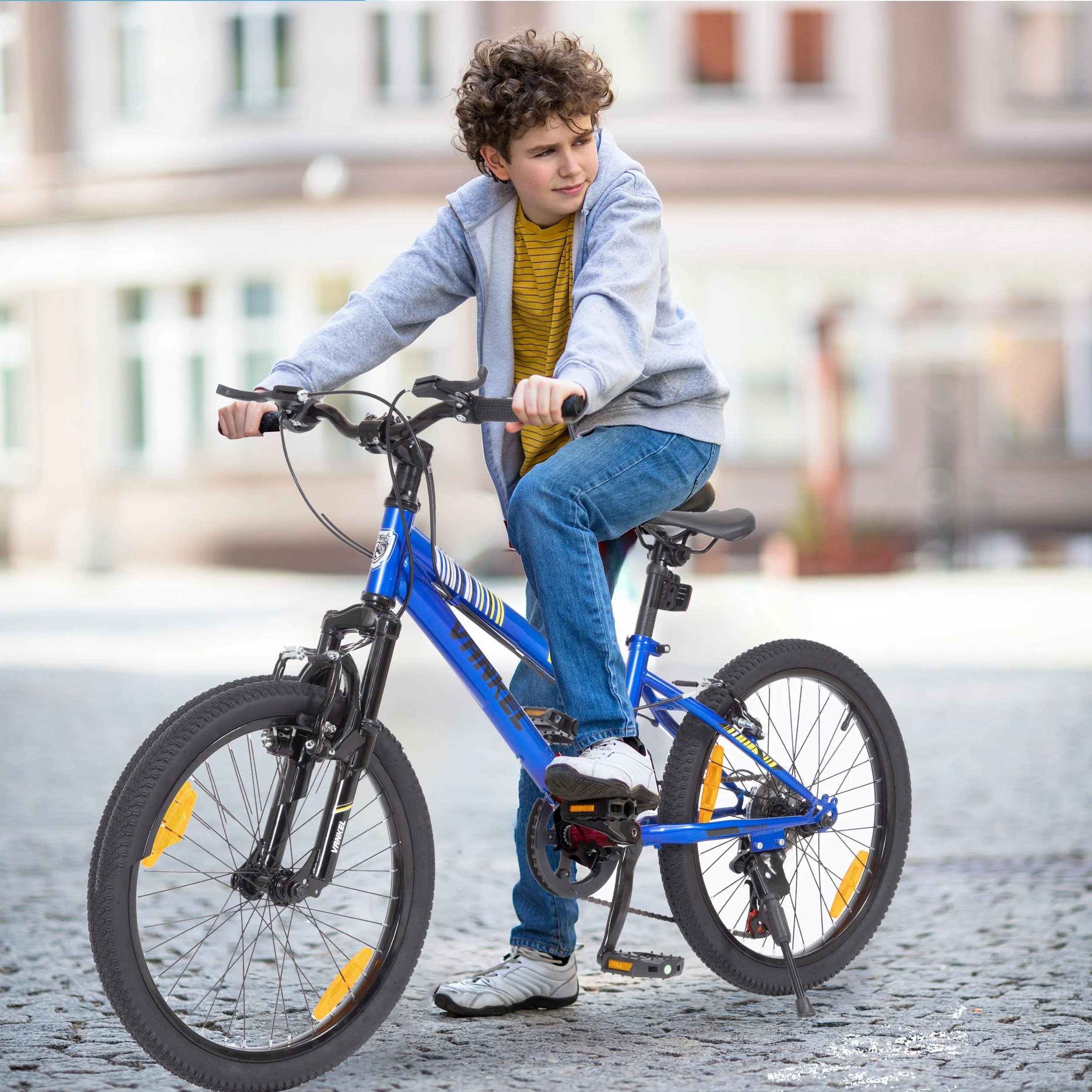 20-inch Children's Mountain Bike with 6-Speed Derailleur and V-Brakes - Image 9
