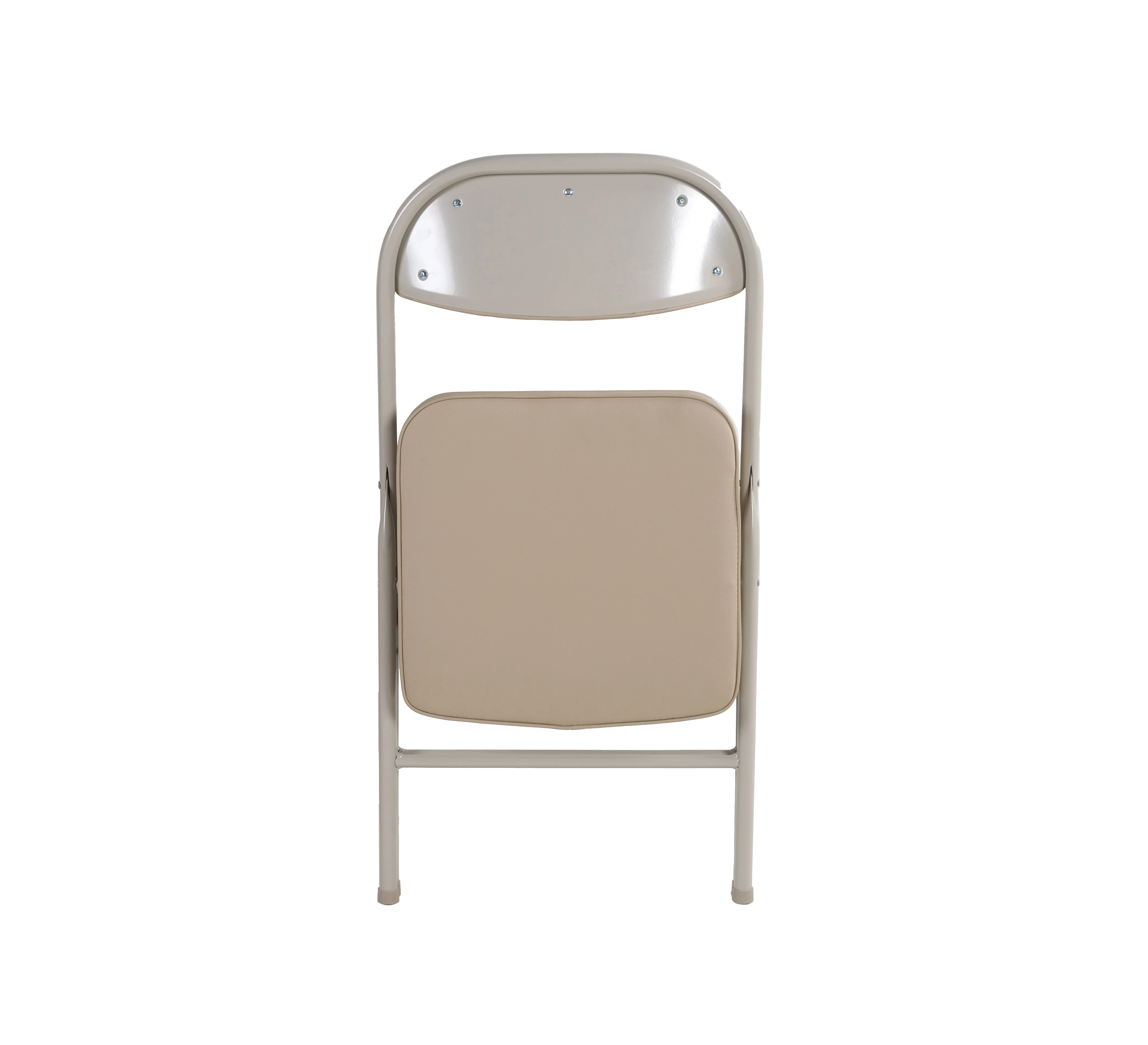 4 Pack Folding Chairs Comfortable Padded Seats 220 lbs Capacity Metal Frame - Image 7