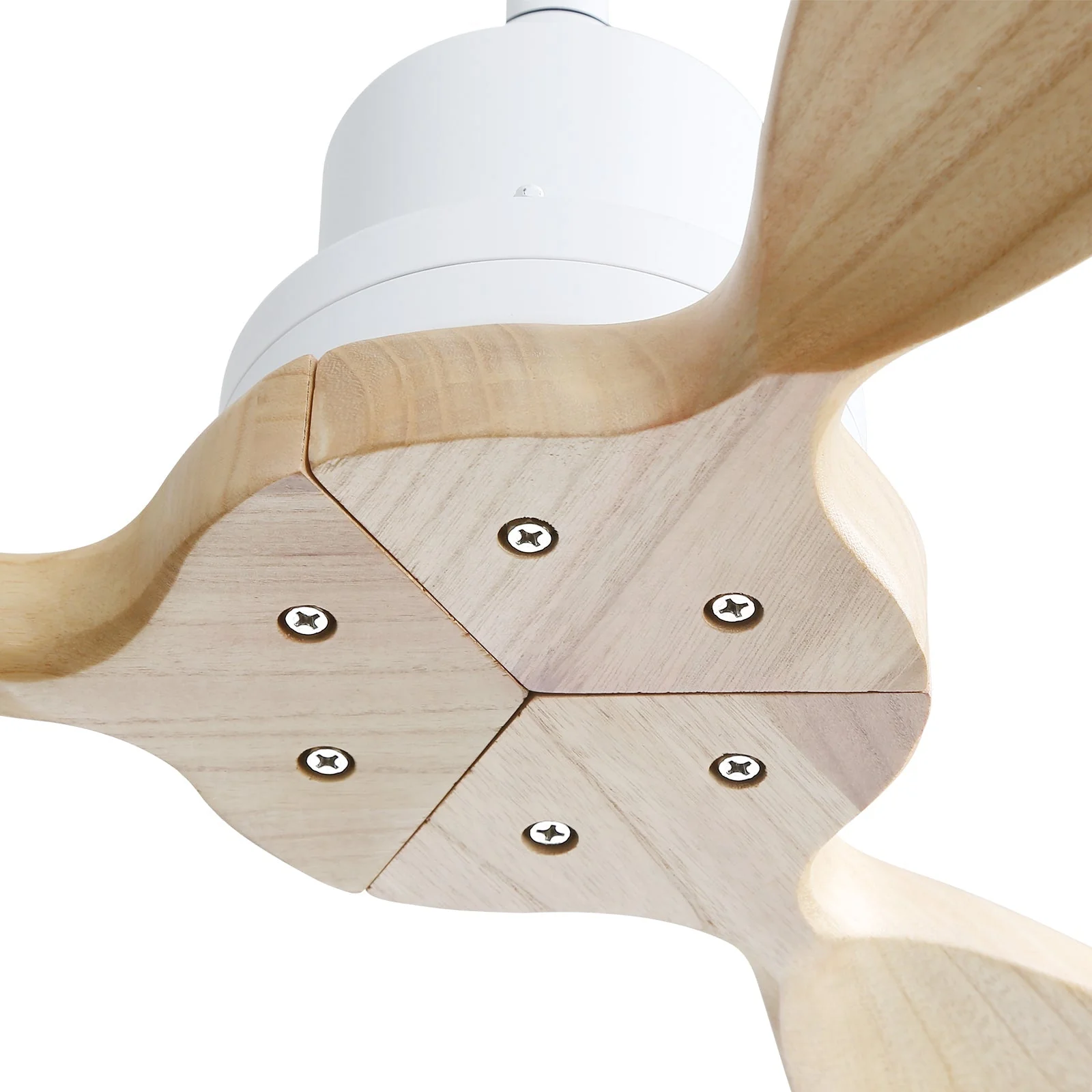 52-inch Ceiling Fan, 6 Speed Remote Control, Solid Wood Blades - Image 6