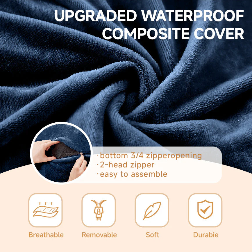 5FT Bean Bag Chair Sofa, Soft Comfortable Reading Chair for Adults - Image 3