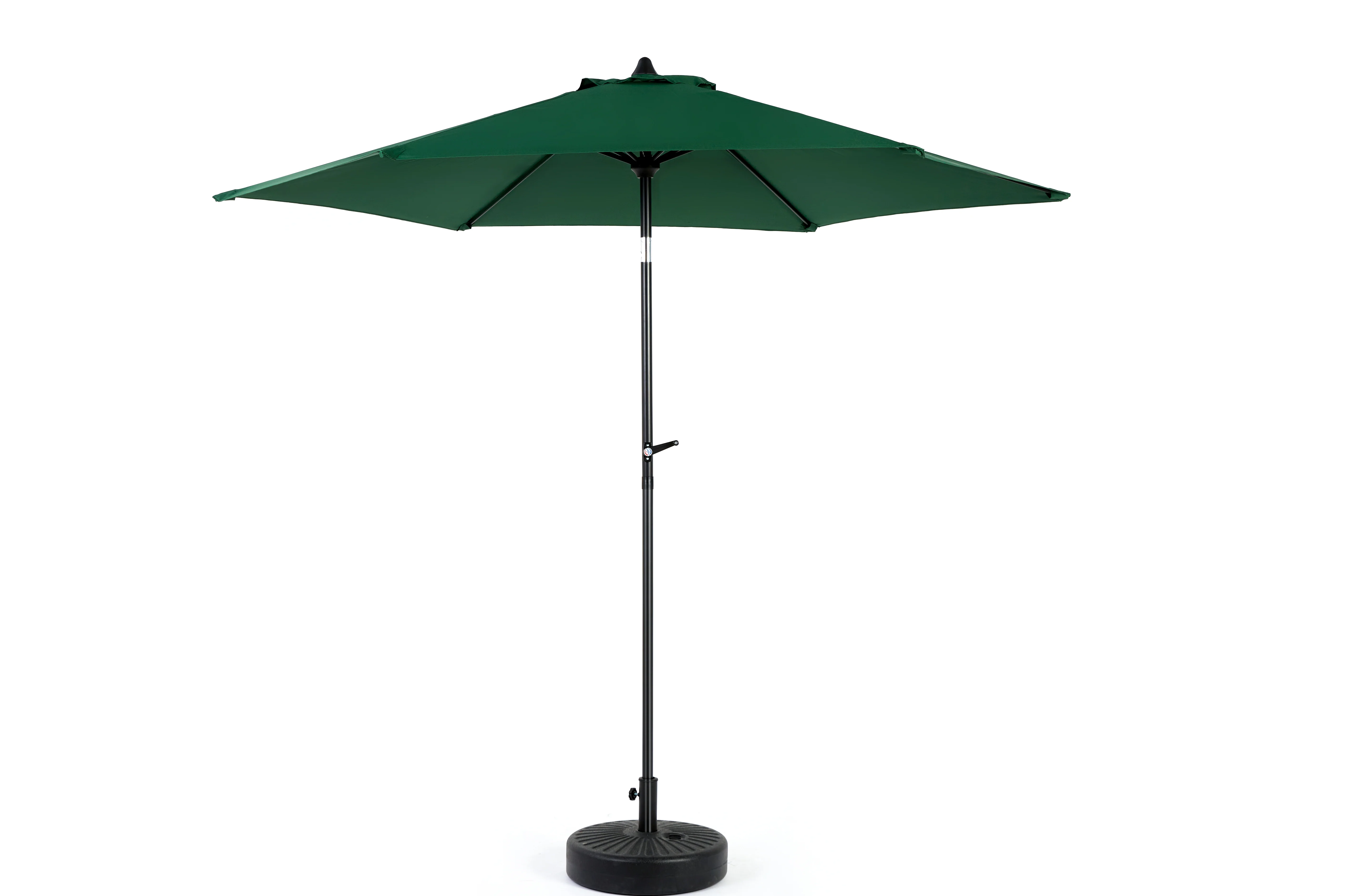 9 ft Double Sided Outdoor Umbrella Rectangular Large with Crank, Dark Green - Image 7