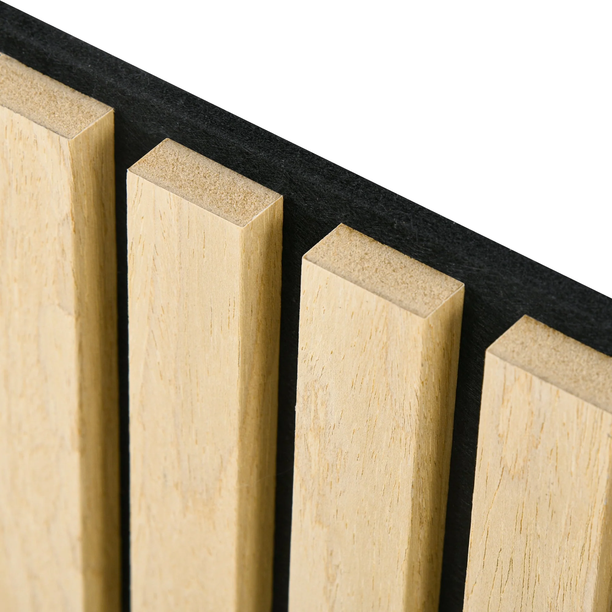 Acoustic Panels, 4pc 60x60cm 3D Wall Panels, Oak - Image 8