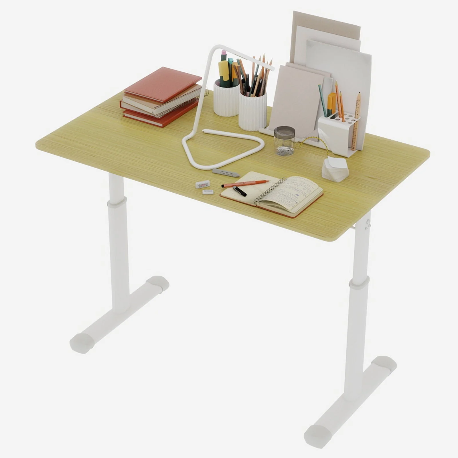 Adjustable Study Desk Height-Adjustable Multi-Purpose Compact Design, Home/Office - Image 6