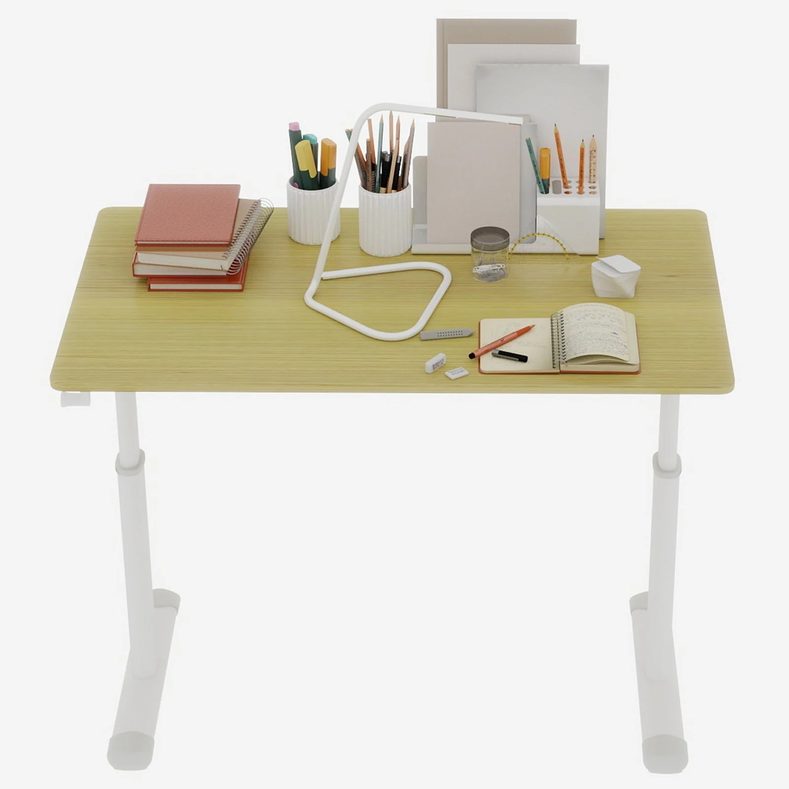 Adjustable Study Desk Height-Adjustable Multi-Purpose Compact Design, Home/Office - Image 7