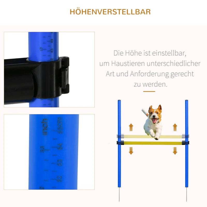 Agility Set, 5-Piece Dog Training Equipment, Yellow - Image 6