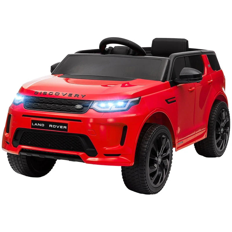 AIYAPLAY Kids' Electric Car, 12V Ride-On with Remote Control, LED Lights, Music, Horn, Red - Image 2
