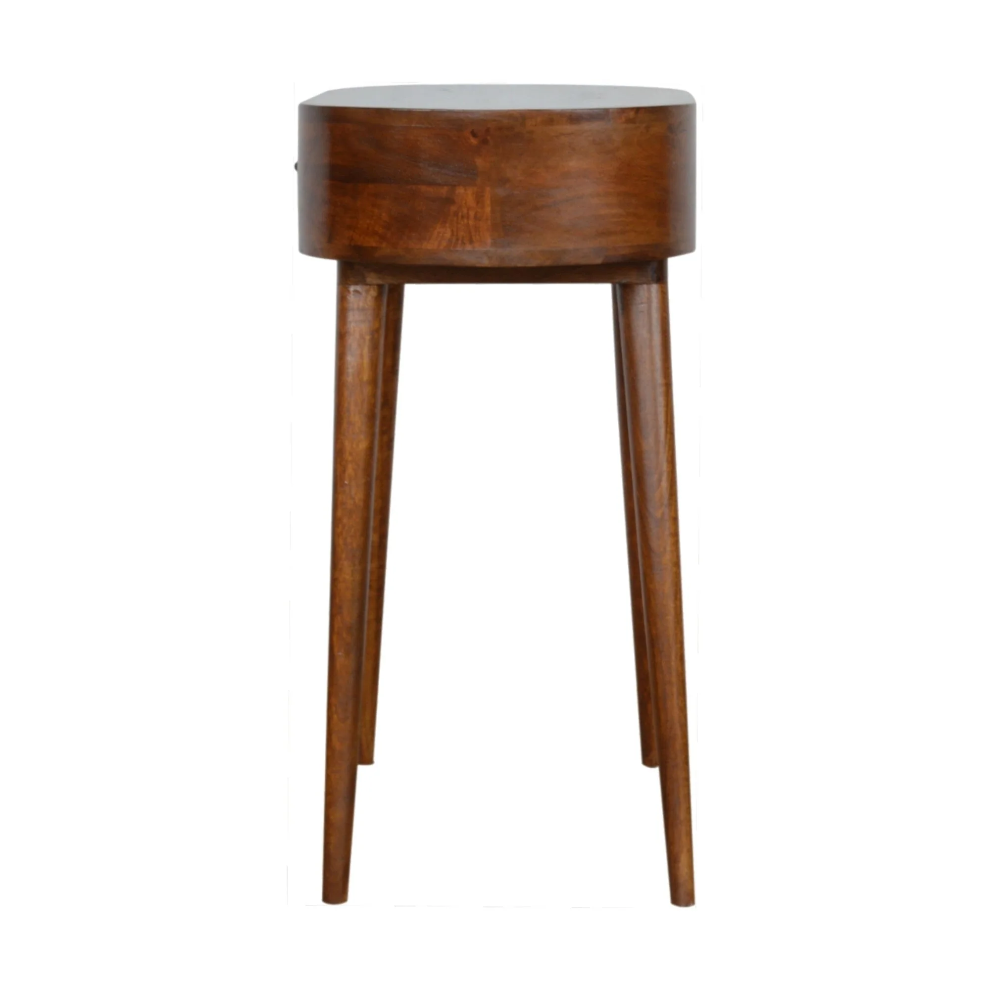 Albion Console, 1 Drawer, Solid Wood Dark Brown - Image 5