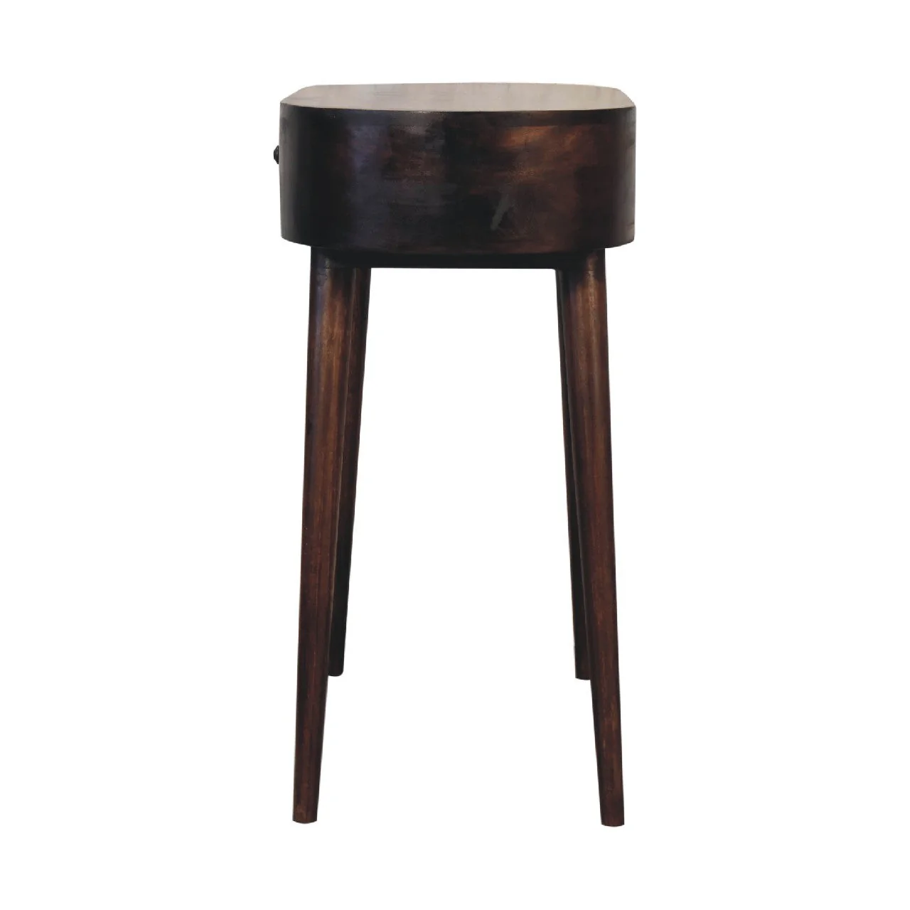 Albion Console Table, 1 Drawer, Solid Wood Brown - Image 6