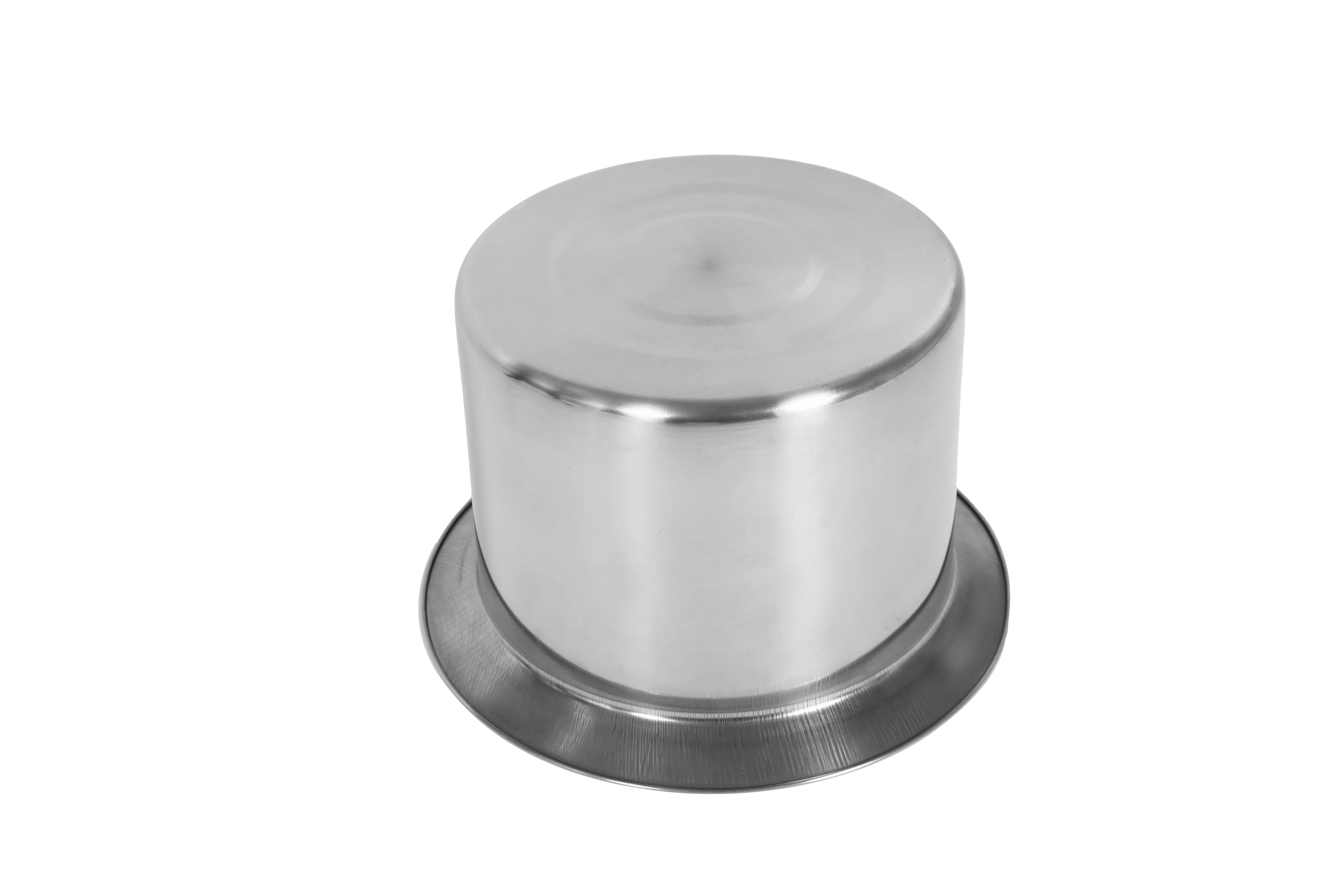 Aluminum Outdoor Table with Ice Bucket, Adjustable Foot Pads - Image 4