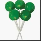 Apple Lollipops