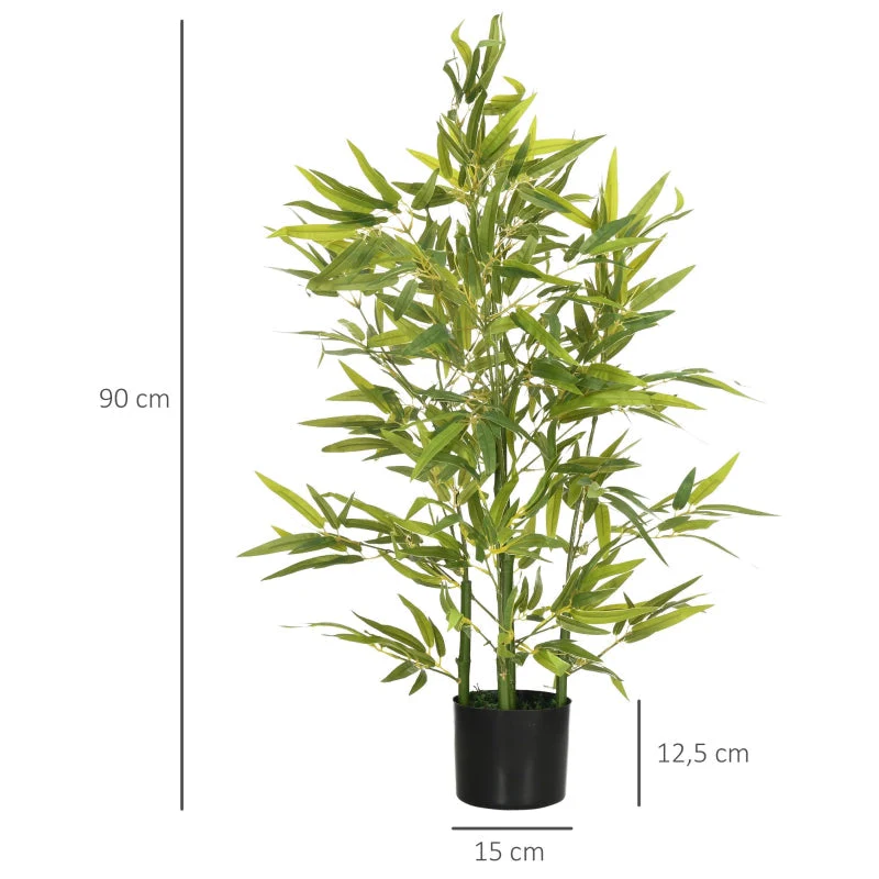 Artificial Bamboo, Large 90 cm, Plastic - Image 3