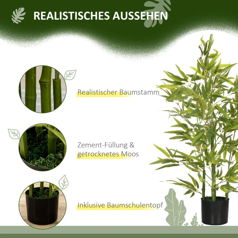 Artificial Bamboo, Large 90 cm, Plastic - Image 4