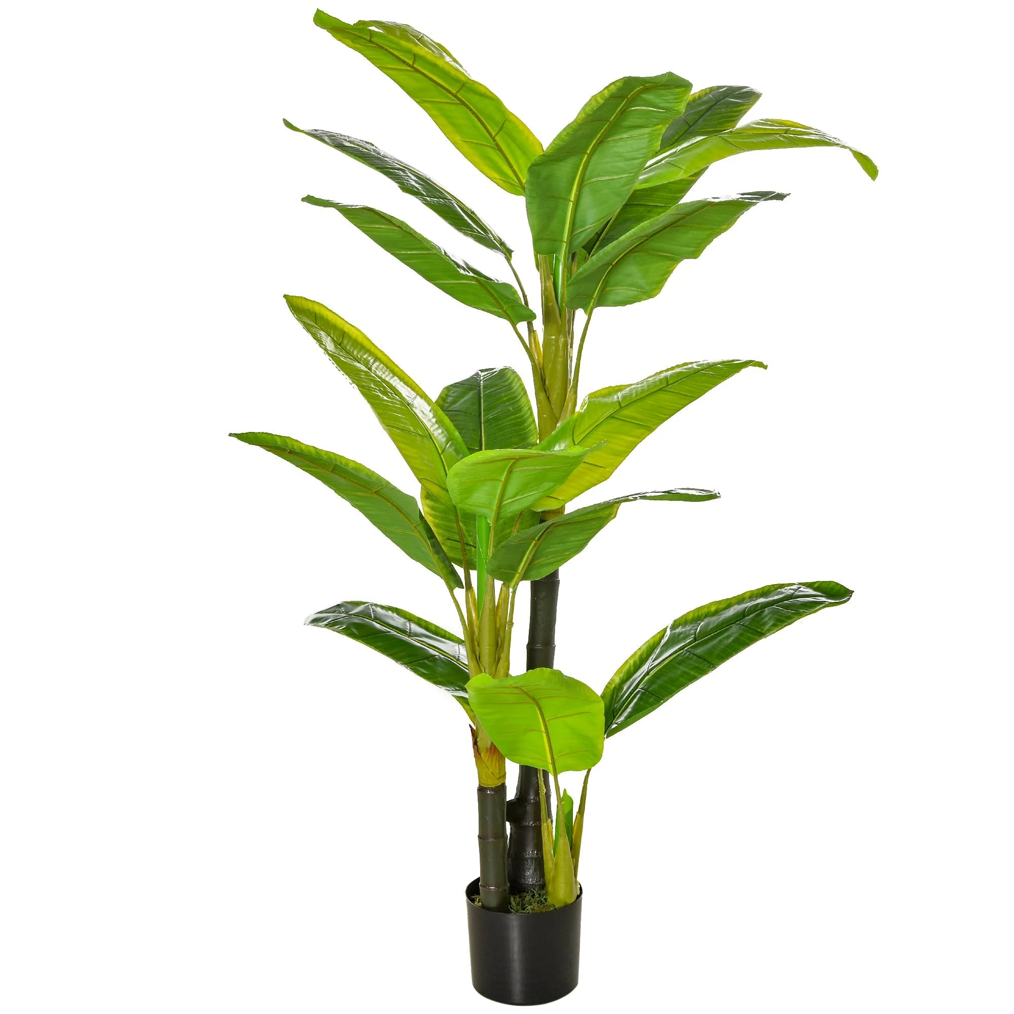 Artificial Banana Tree, 150 cm, Indoor & Outdoor, Plastic - Image 2