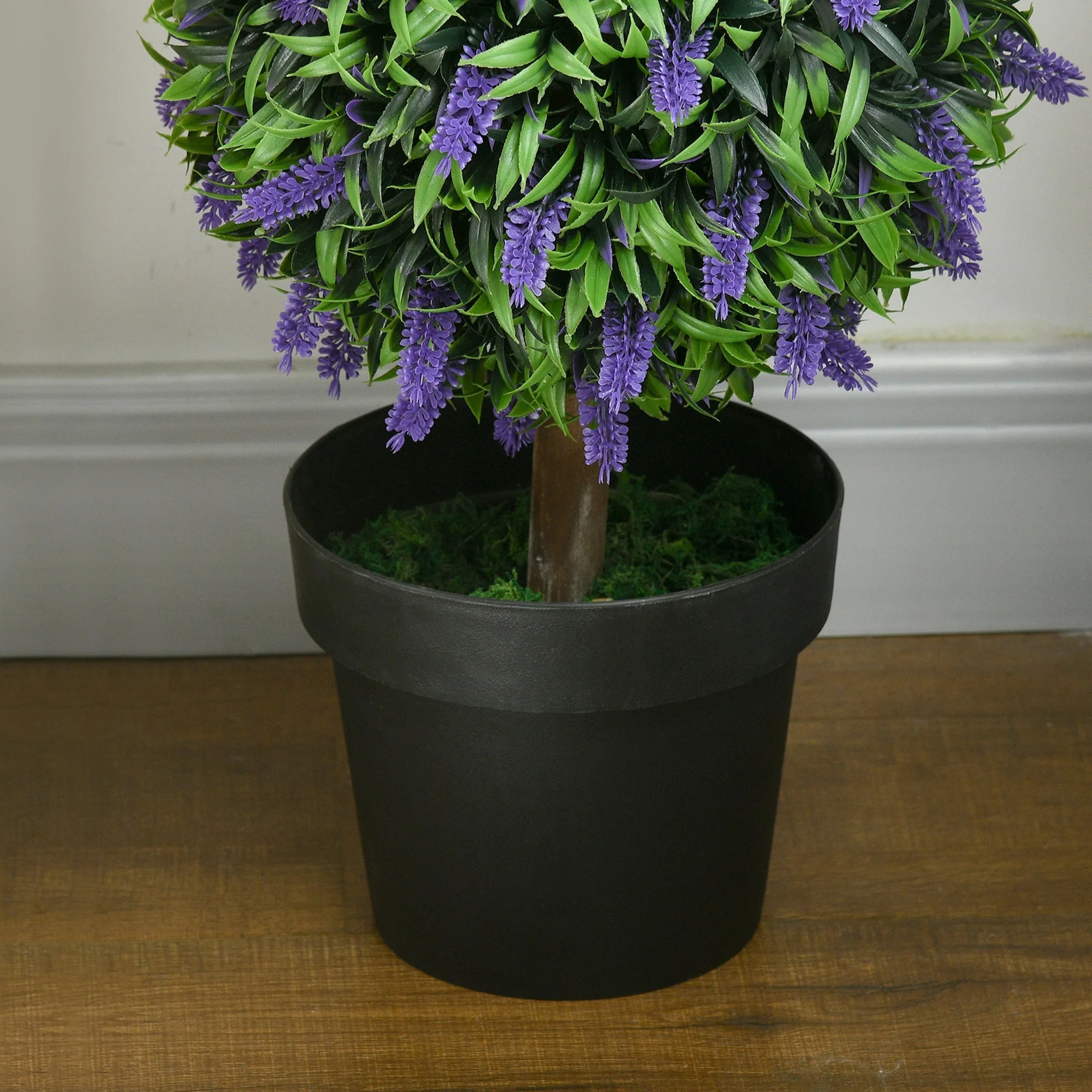Artificial Lavender Trees, 2-Set, 110 cm, UV-Resistant, Plastic - Image 8