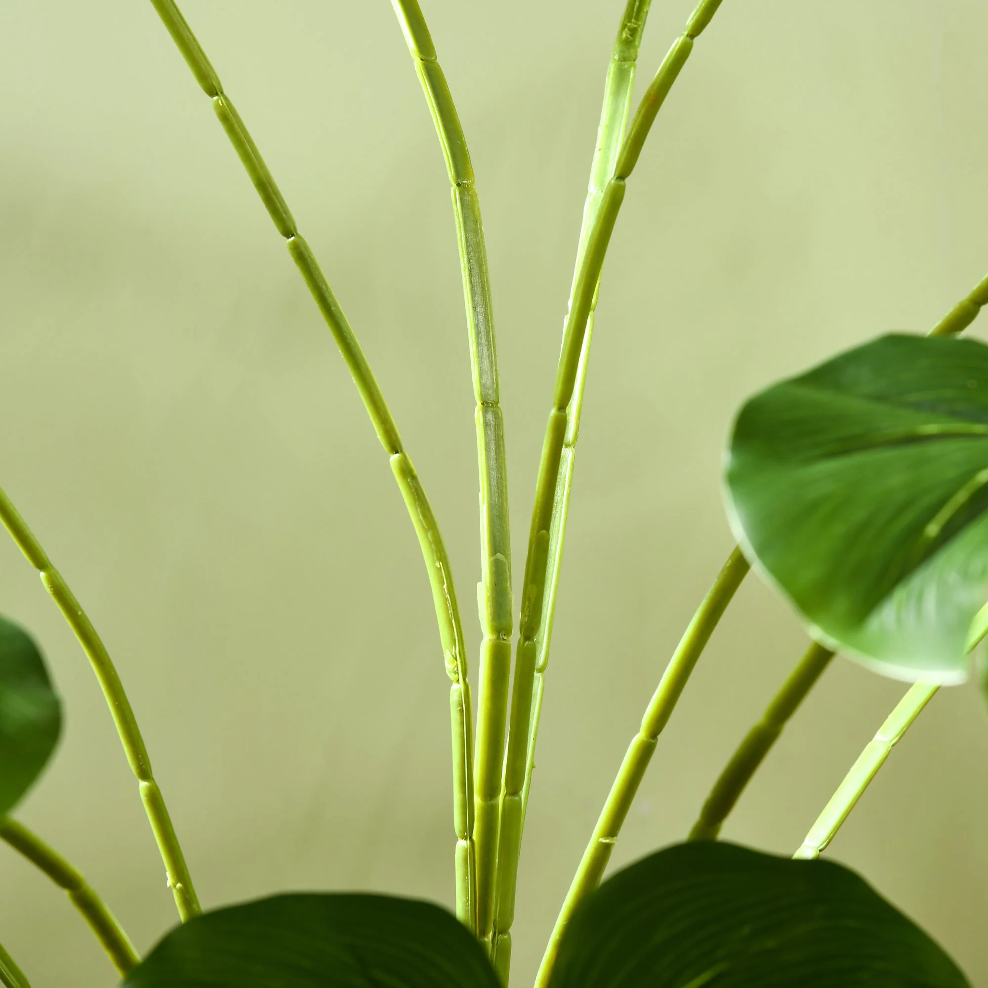 Artificial Monstera Deliciosa, 180 cm with 24 Branches, Green - Image 8