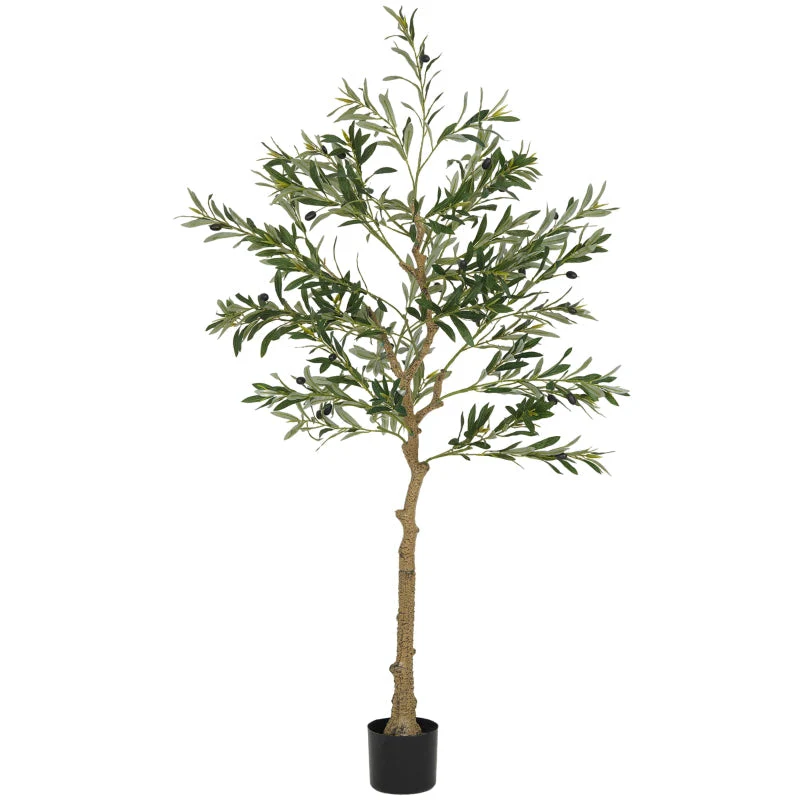 Artificial Olive Tree, 150 cm, 720 Leaves, Green - Image 2