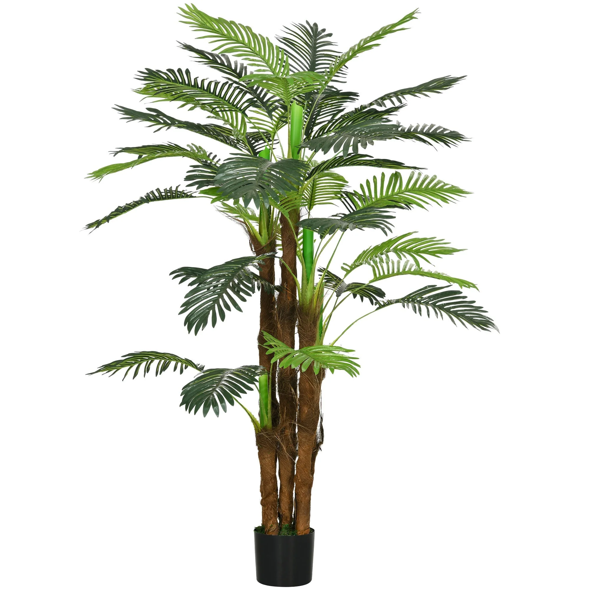 Artificial Palm Tree, 160 cm, 36 Branches, Green - Image 2