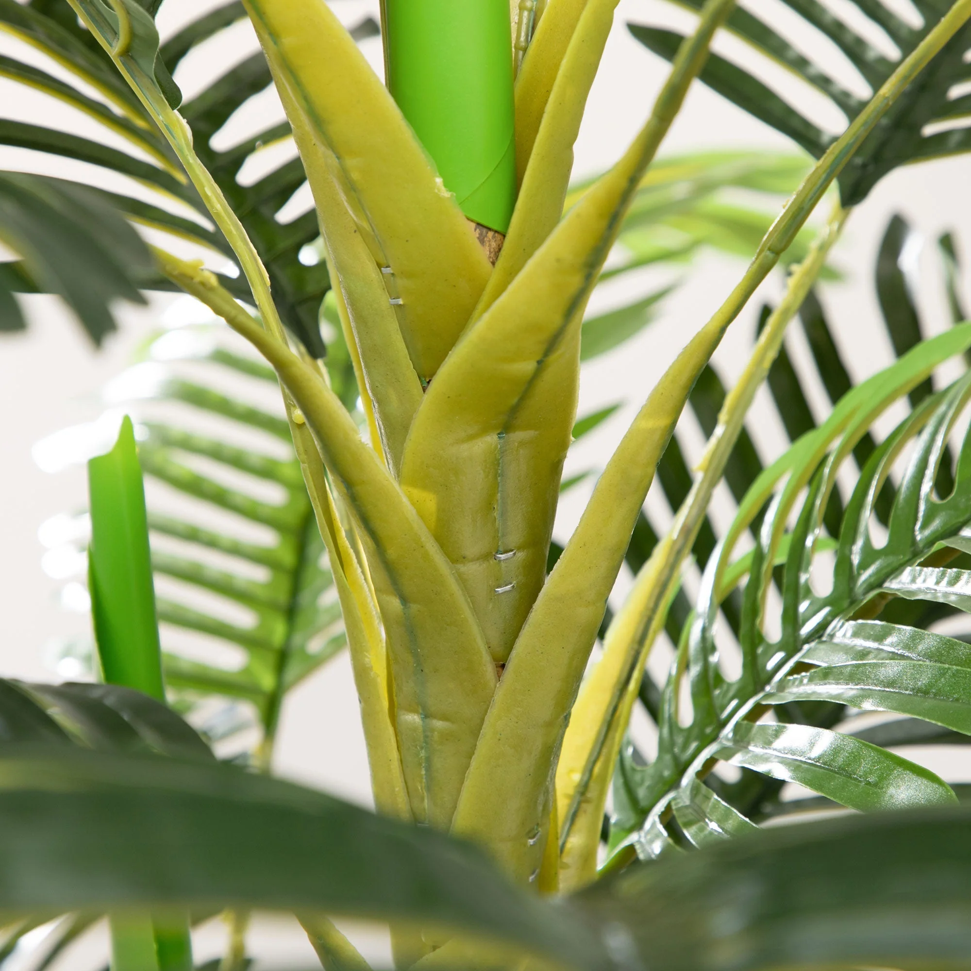 Artificial Palm Tree 190 cm Plant in Pot, Plastic - Image 7