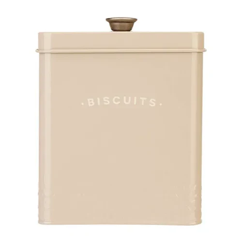 Artisan Street Biscuit Canister - Cream