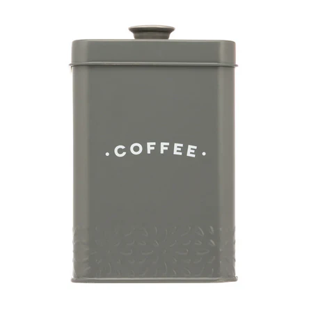 Artisan Street Coffee Canister - Smoke Grey