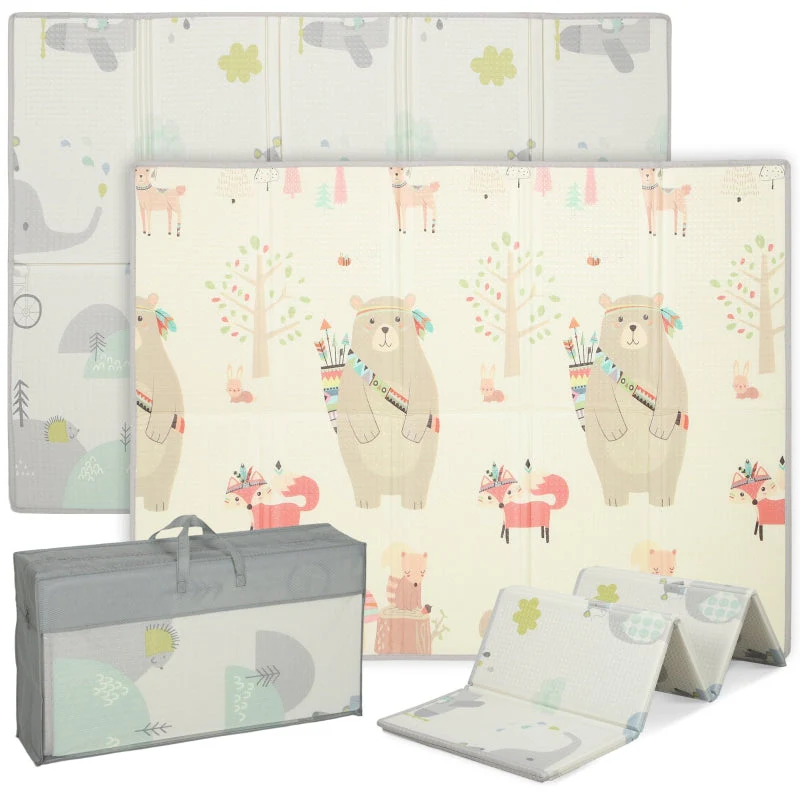 Baby Play Mat, Animal Pattern 1.5cm Thick Non-Slip Foam - Image 2