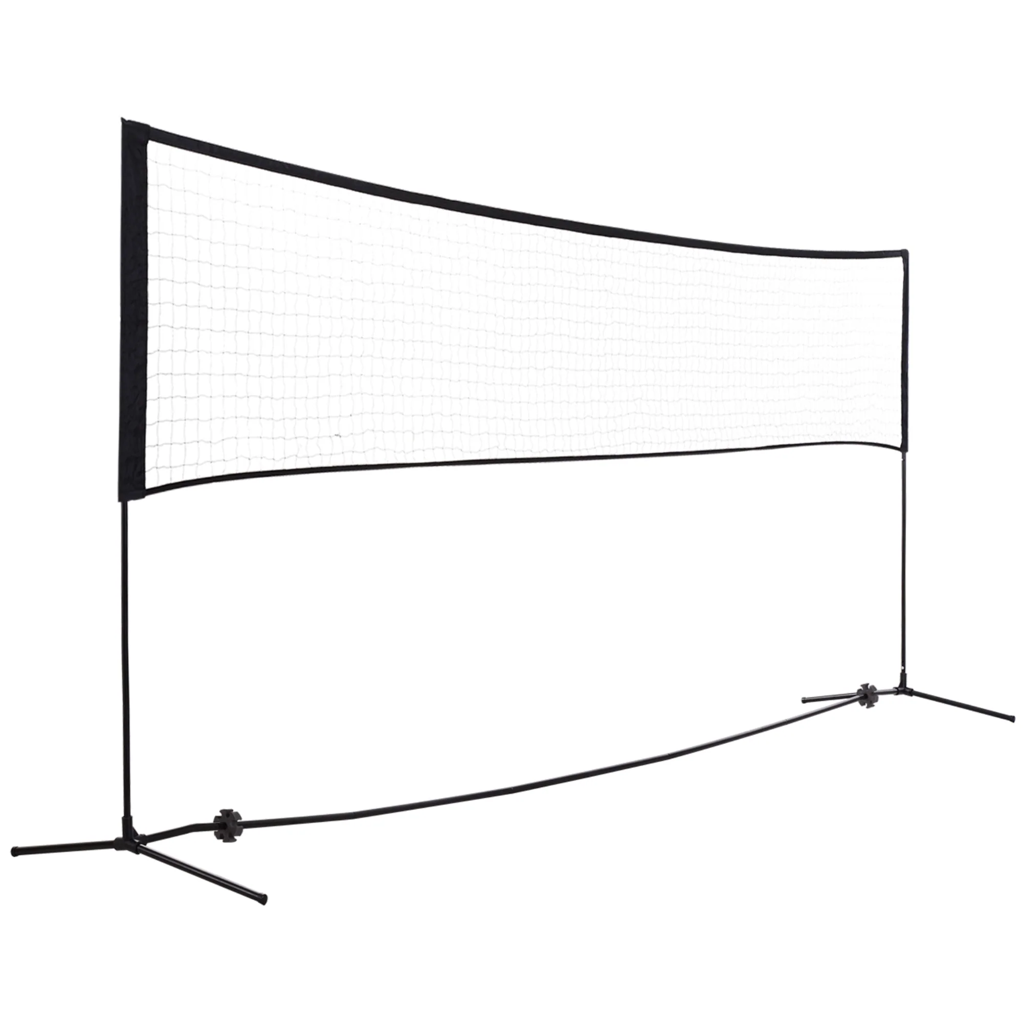 Badminton Net Portable, 2 Heights, PE - Image 2