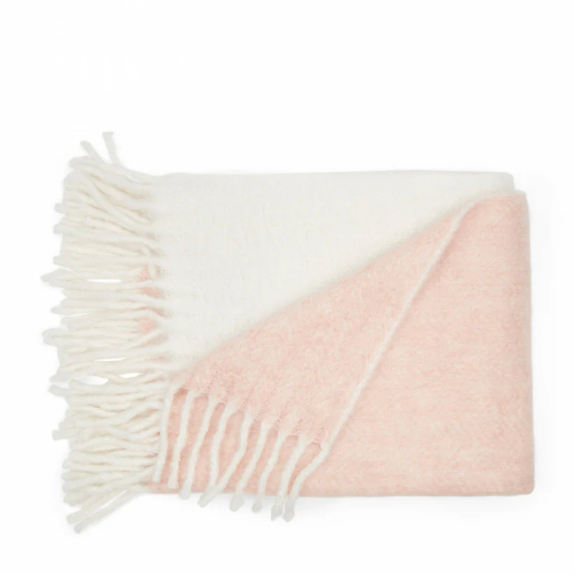 Ballad Mauve Elegant Throw 180x130