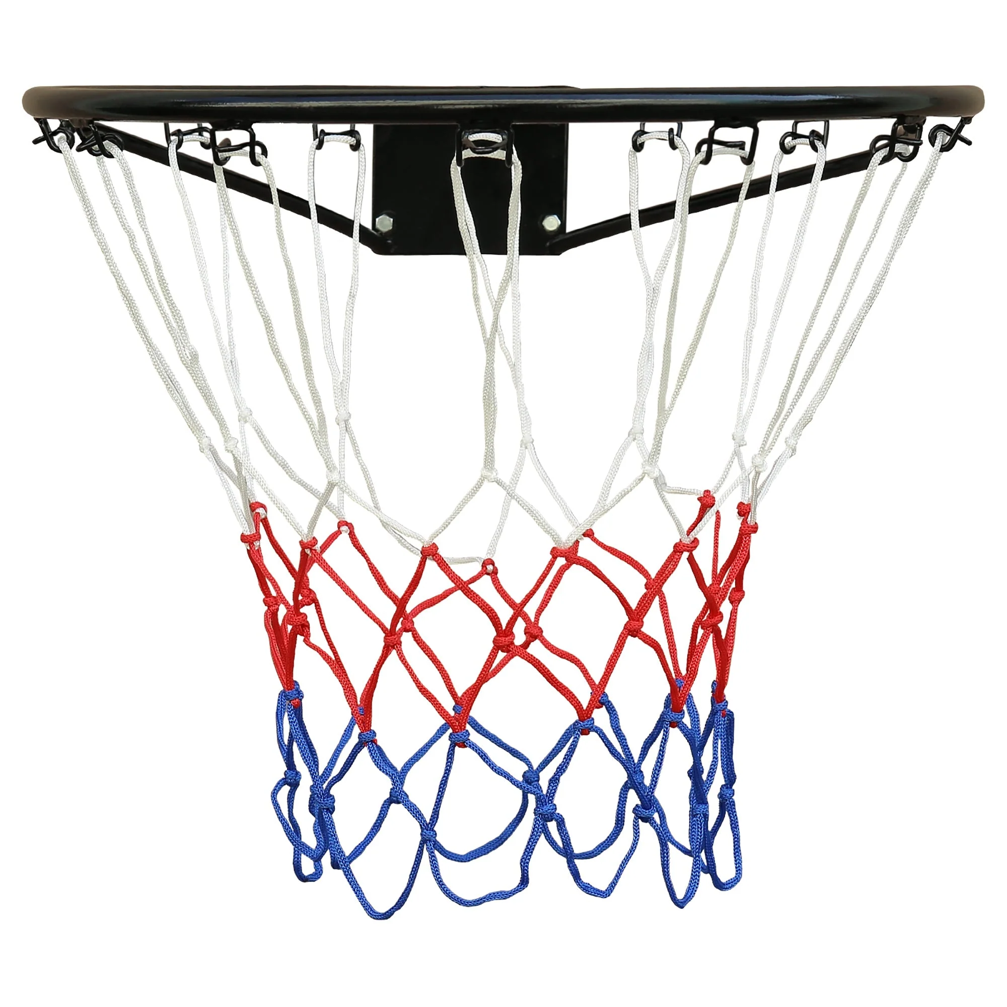 Basketball Rim, Durable Steel Weather-Resistant, Black - Image 4