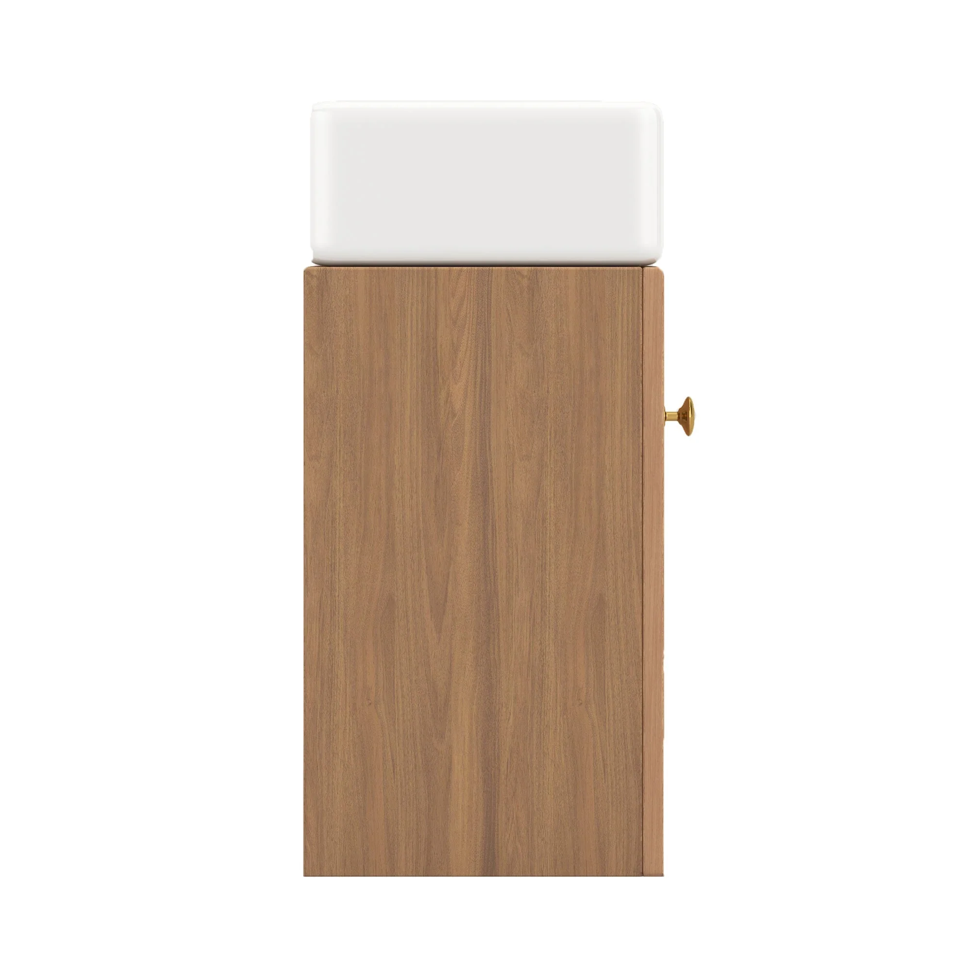 Bathroom furniture washbasin with vanity unit 46 cm, hanging, small guest, in furniture - Image 11