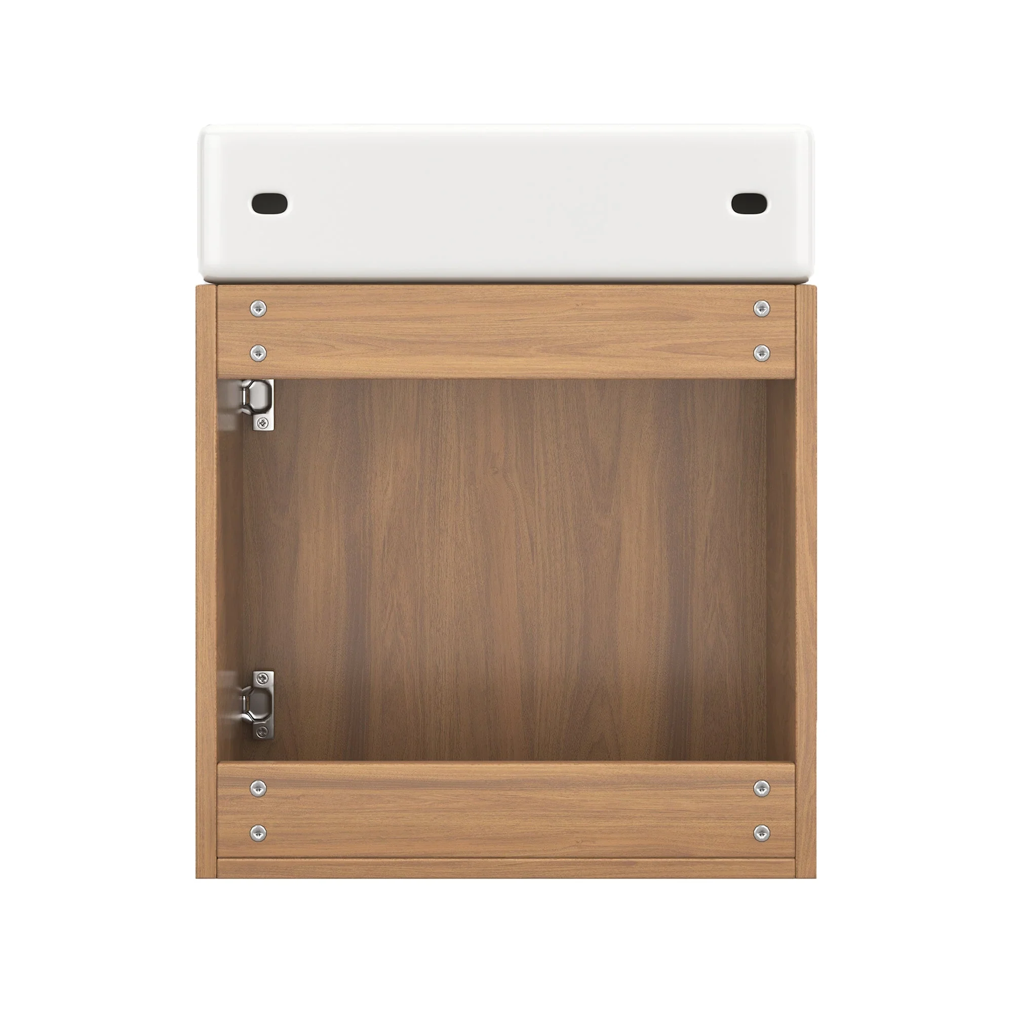 Bathroom furniture washbasin with vanity unit 46 cm, hanging, small guest, in furniture - Image 7