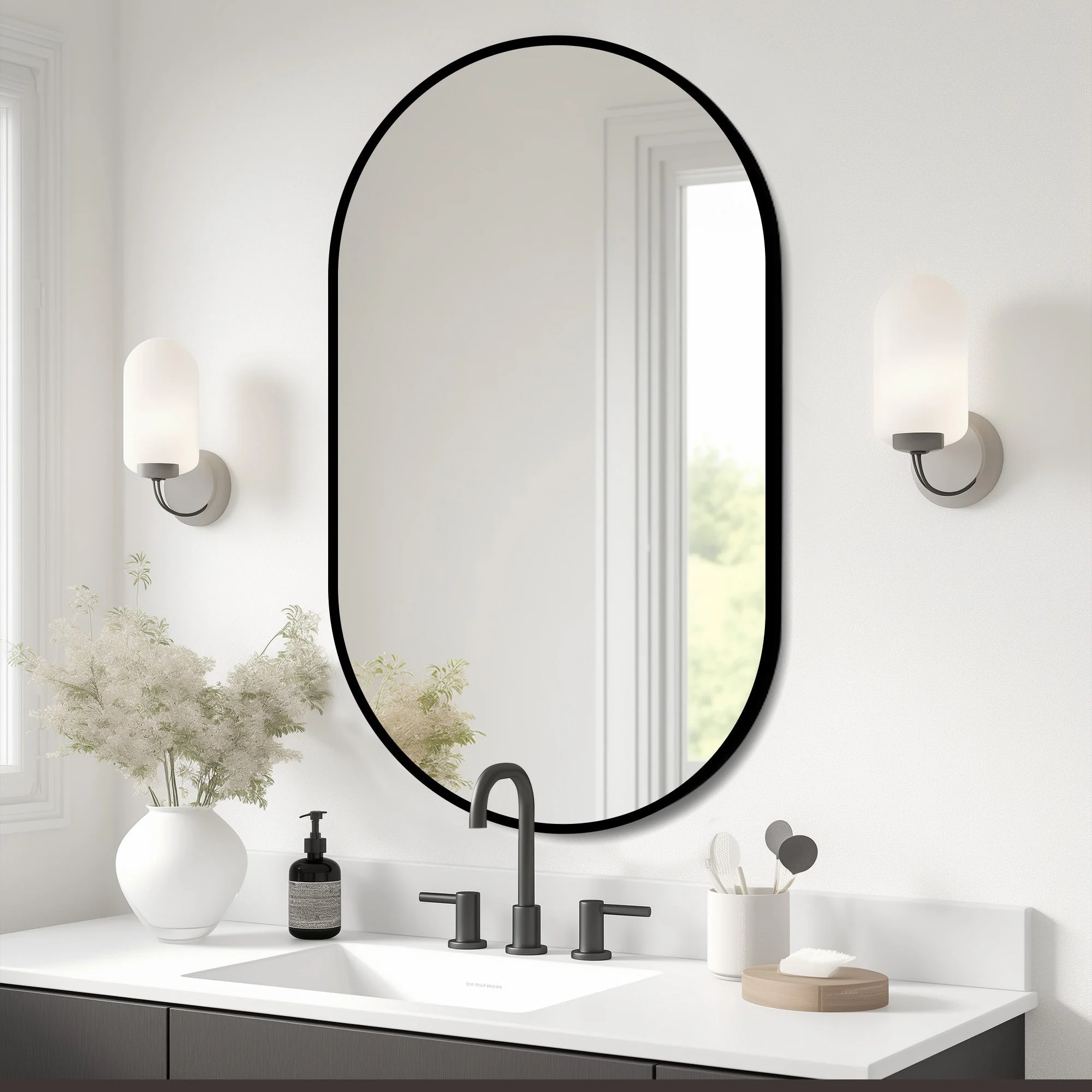 Bathroom Mirror 6035 50x80cm - Image 3