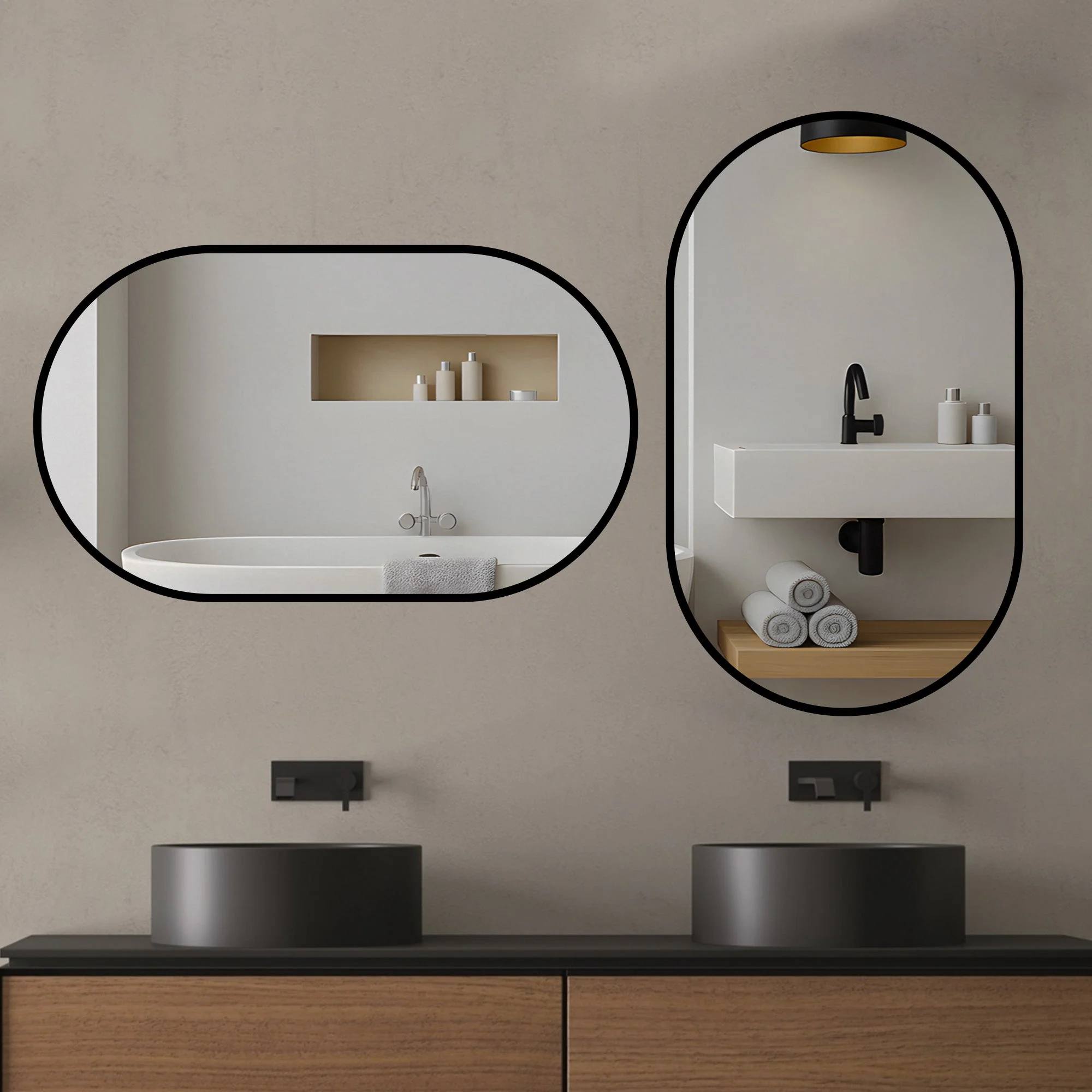 Bathroom Mirror 6035 50x80cm - Image 5