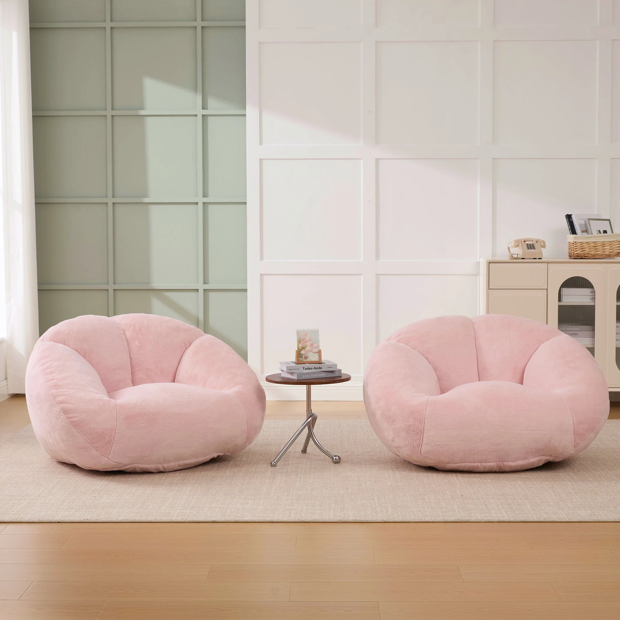 Beanbag Sofa Soft Plush Non-slip No Assembly Required - Image 10