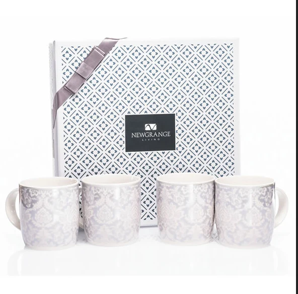 Bella China Mugs Set/4