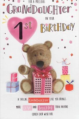 Birthday 1st - Granddaughter