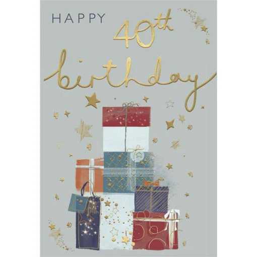 Birthday Card - 40th Male