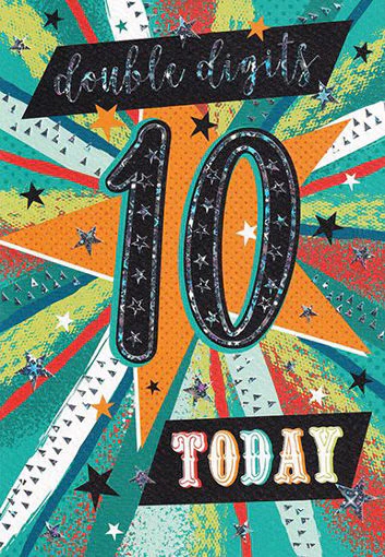 Birthday Card - Age 10 Boy