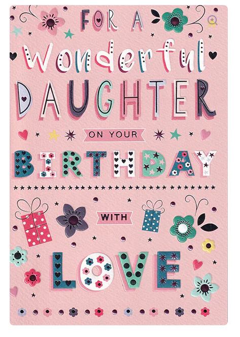 Birthday Card - Daughter