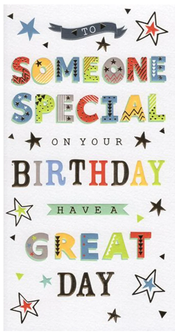 Birthday - Someone Special