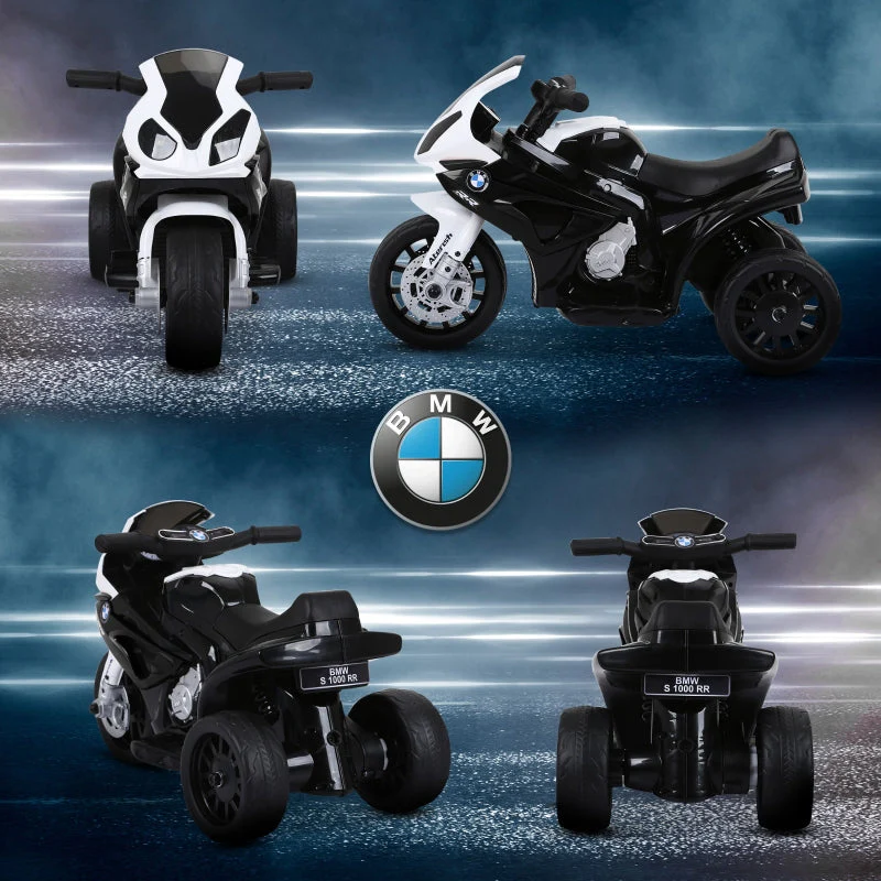 BMW S1000RR Electric Kids Motorcycle Music Headlights 18-36 Months - Black - Image 7