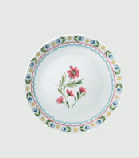 Boho Floral Side Plate