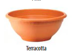 Bowl 25cm Terracotta