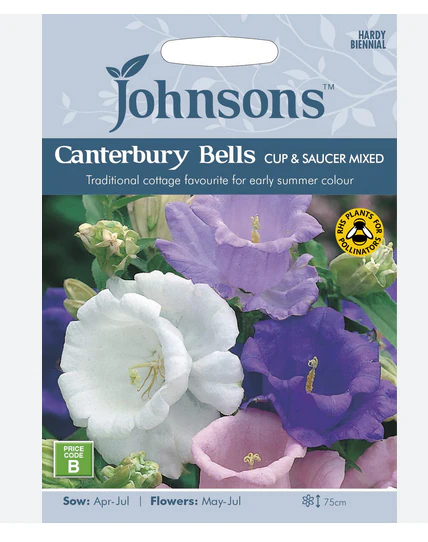 Canterbury Bells - Cup & Saucer Mix