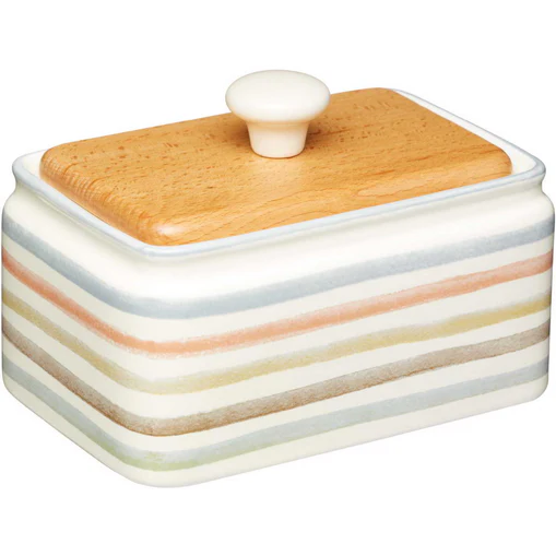 CC Ceramic Butter Dish