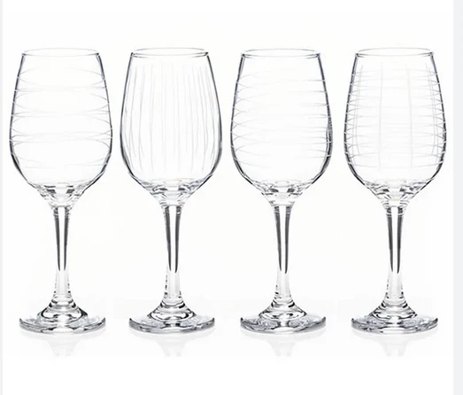 Clear Cut Wine Set/4