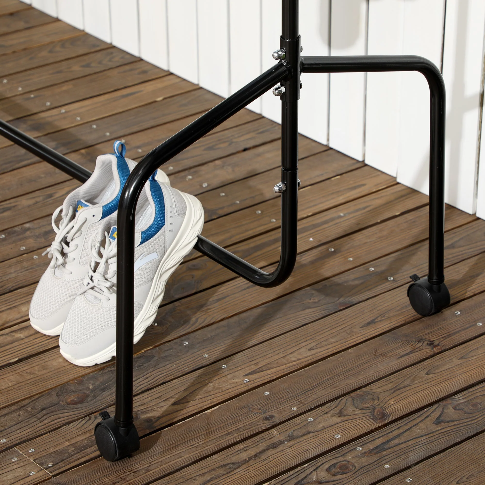 Clothes Rack 150x60x170cm, Sturdy, Easy Assembly, Metal - Image 8