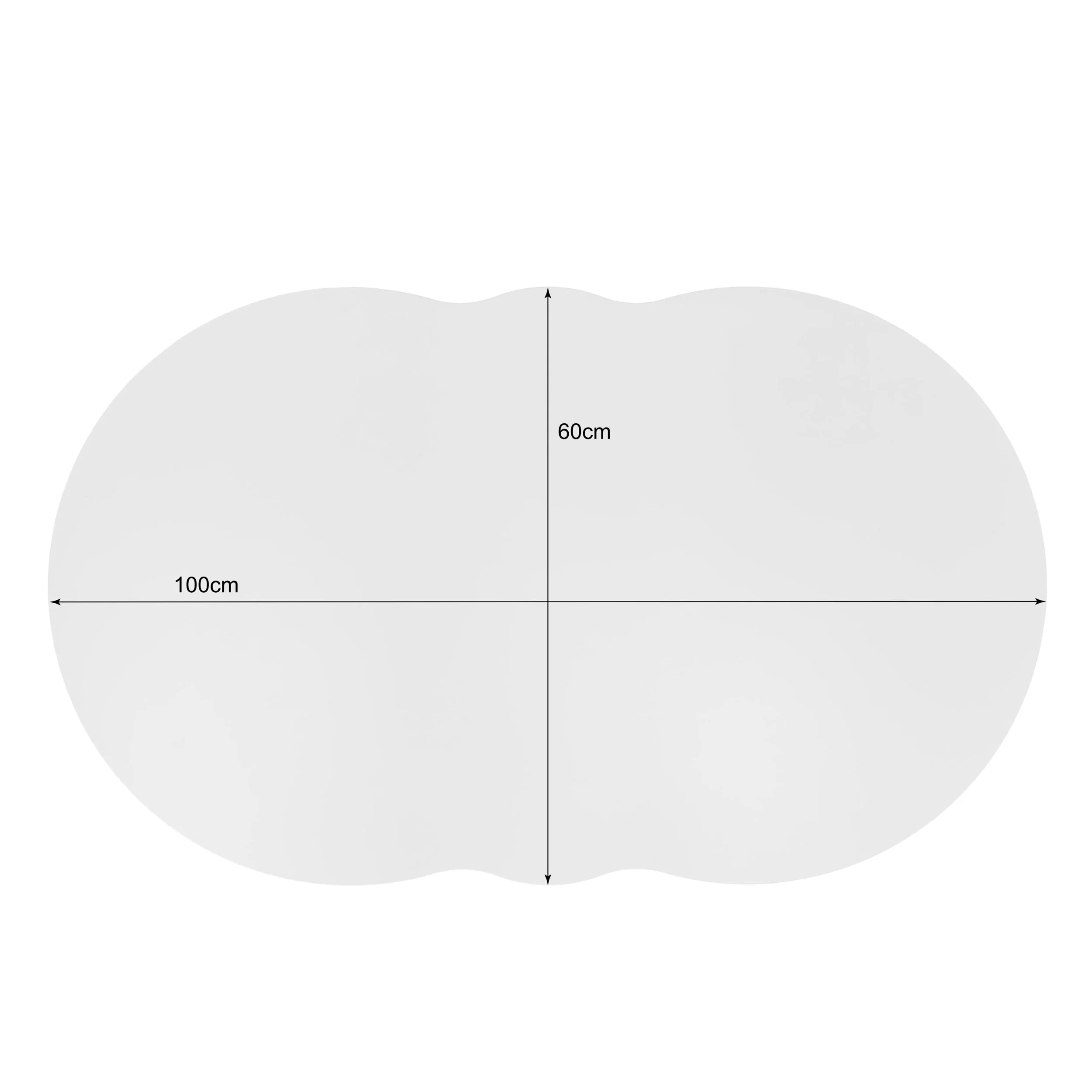 Coffee table, cloud-shaped with drawers and storage compartments - Image 10