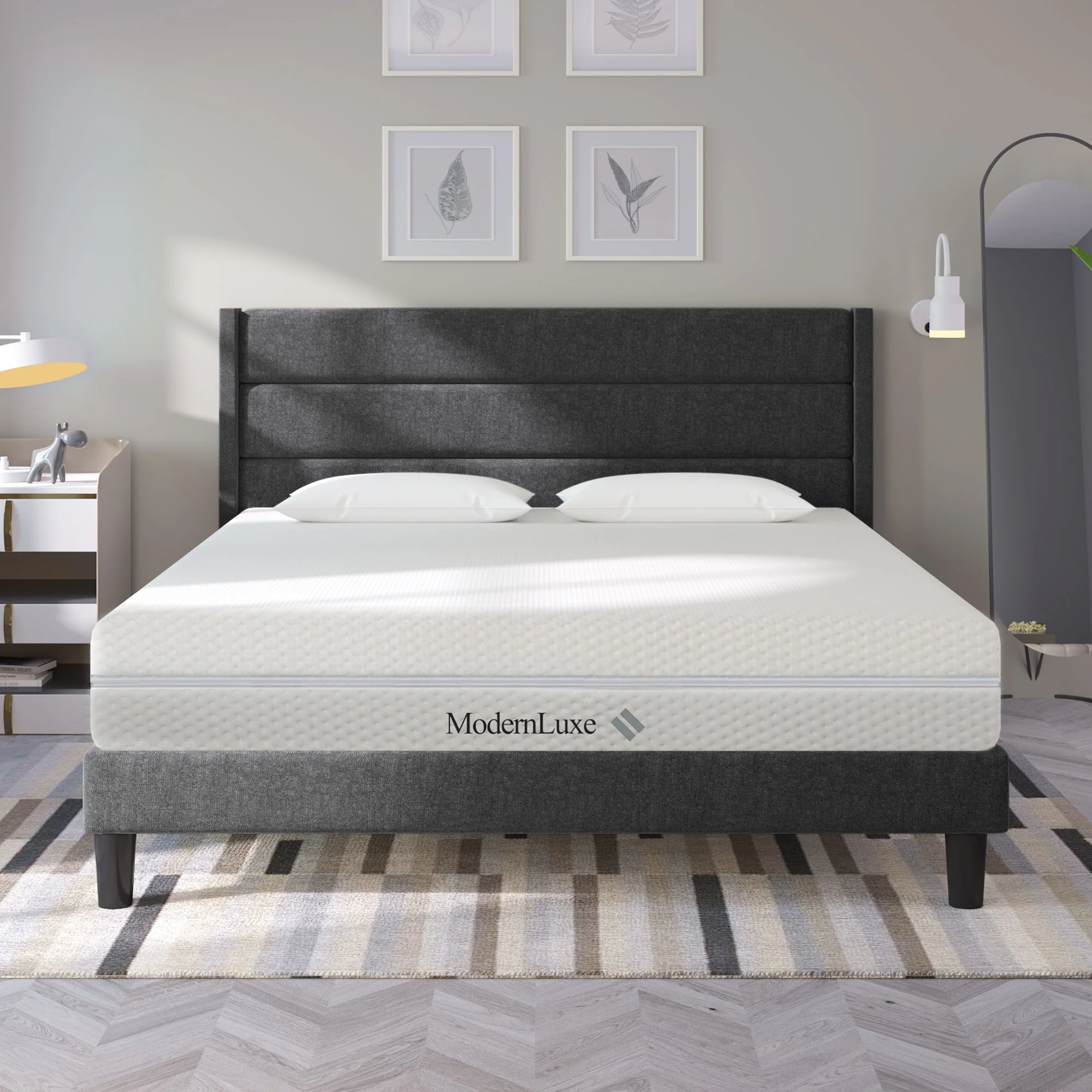 Cold Foam Double Mattress 140x200 7-Zone Comfort Foam, 20cm High - Image 2