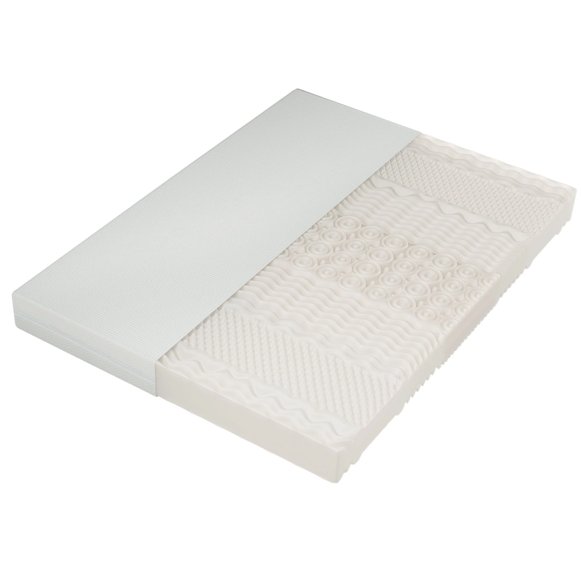 Cold Foam Mattress, 160x200 7-Zone Comfort 20cm H3/H2, Ergonomic with Washable Cover - Image 5